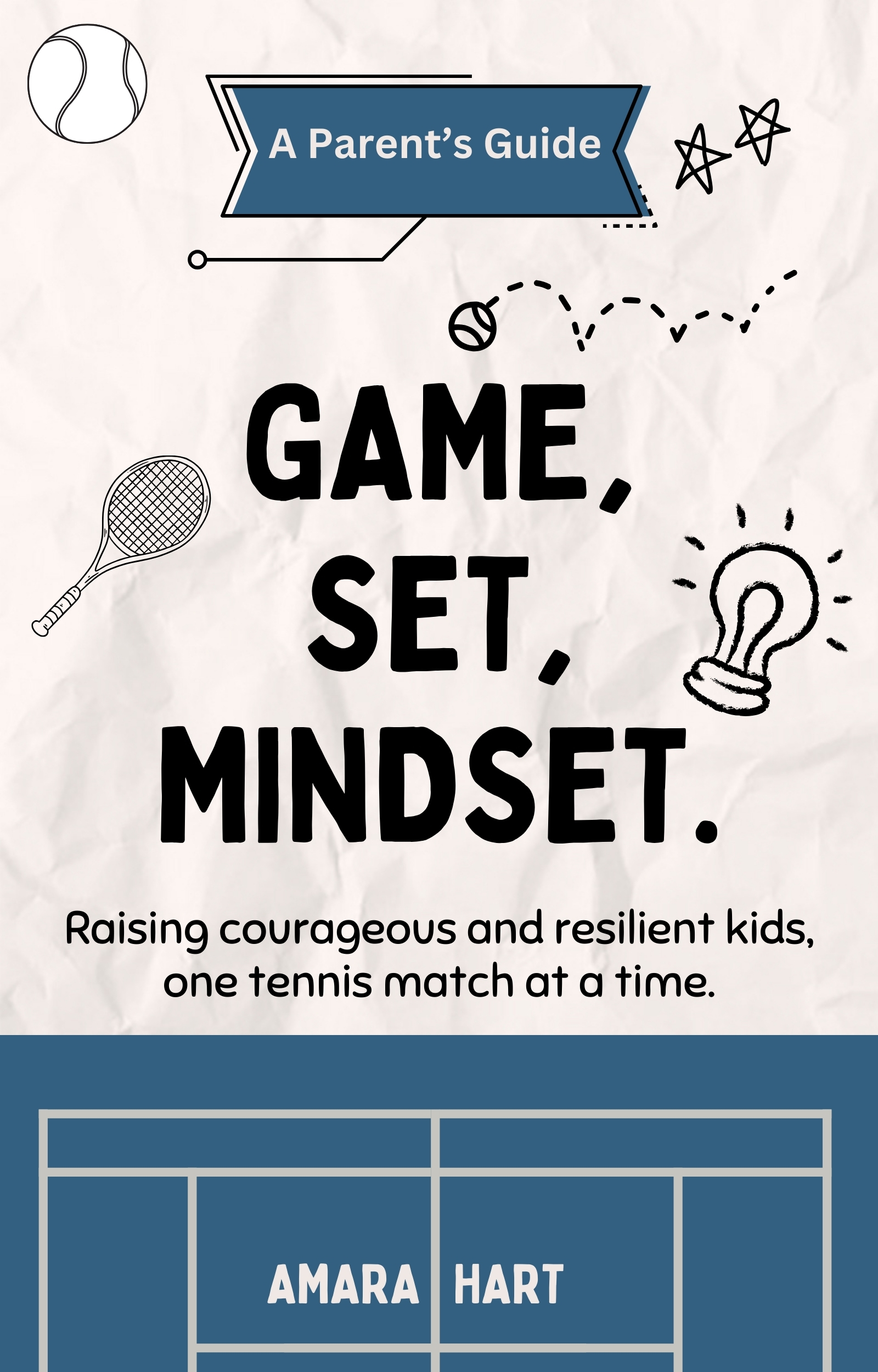 Book cover for Game, Set, Mindset by Amara Hart